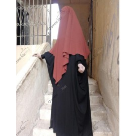 ABAYA SAOUDIENNE - NOIR -...