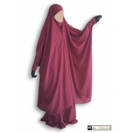 JILBAB 2 PIECES À CLIPS...
