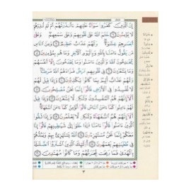 CORAN TAJWID ( HAFS) ET MEMORISATION EN ARABE - MOYEN FORMAT