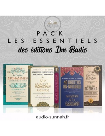 PACK: "LES ESSENTIELS DES EDITIONS IBN BADIS"