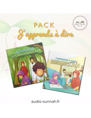 PACK "J'APPRENDS A DIRE "