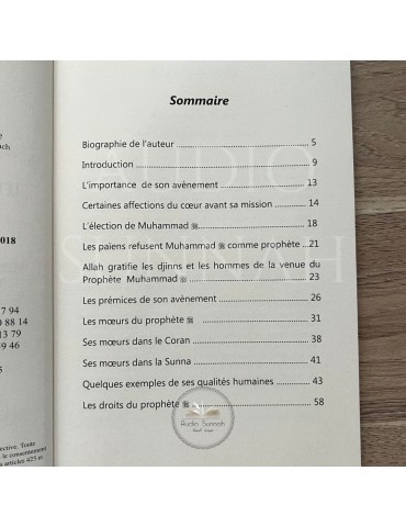 LE COMPORTEMENT DU PROPHÈTE