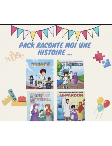 PACK "RACONTE MOI UNE...