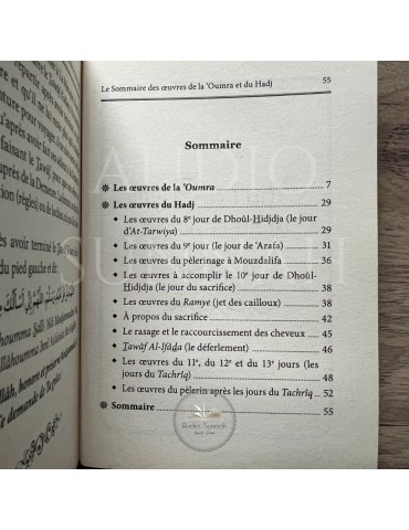 LE SOMMAIRE DES OEUVRES DE LA OMRA ET DU HAJJ - Sheikh Ferkous